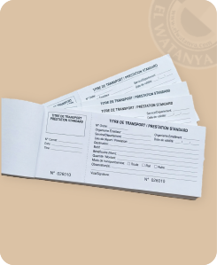 Carnet à 2 souches