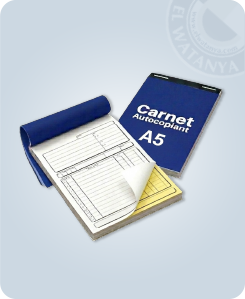 Carnet autocopiant 2 exemplaires X 50 copies