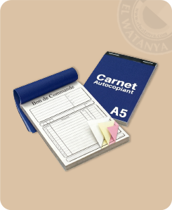 Carnet autocopiant 3 exemplaires X 50 copies