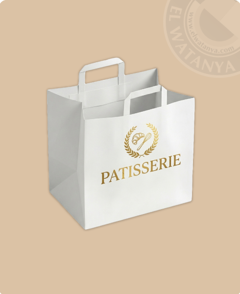 Sac pâtisserie papier blanc