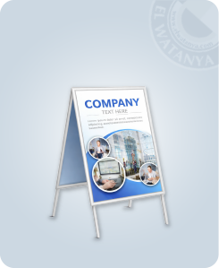 Chevalet publicitaire