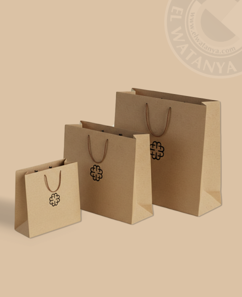Sac kraft personnalisé 1 couleur
