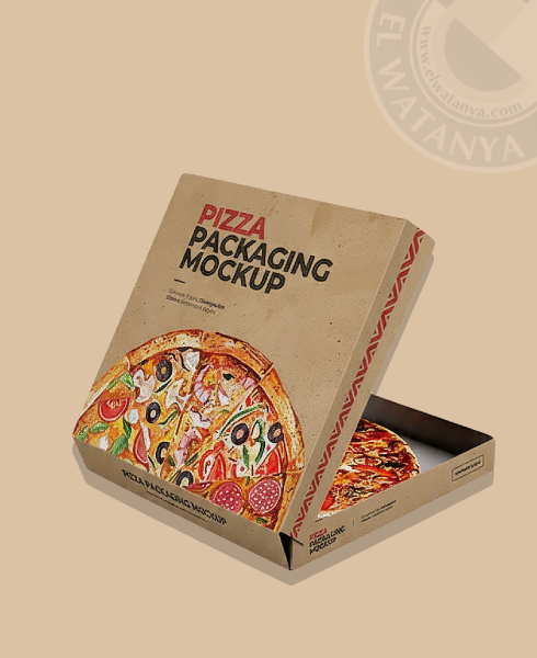 Boîte pizza en carton imp quadri
