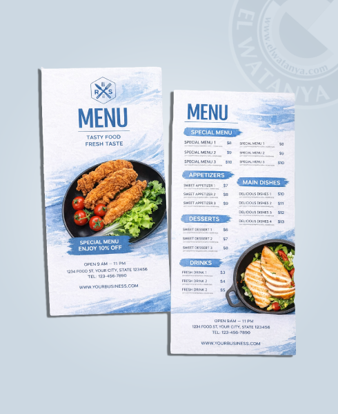 Menu carte