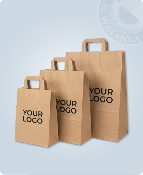 Sac kraft personnalisé imp 1 couleur