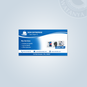 Carte commercial