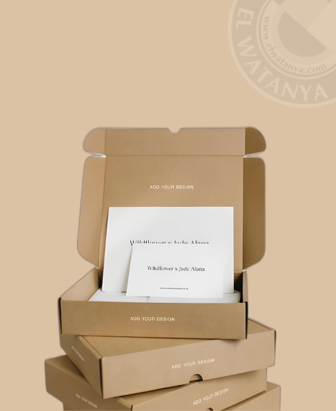 Boîte d’expédition kraft
